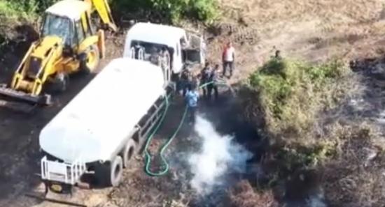 Anawilundawa Ramsar Wetland Fire Under Control